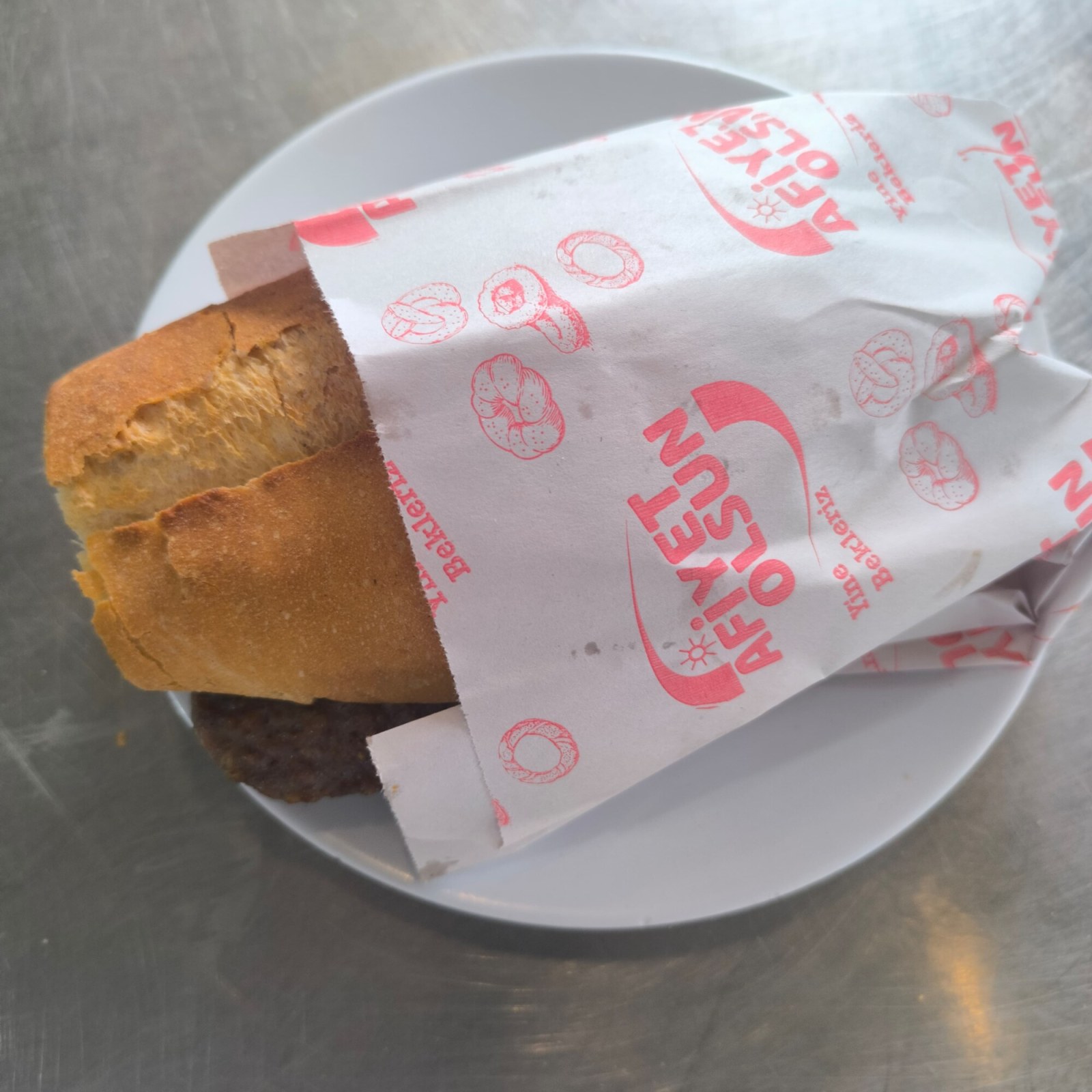 Köfte Bütün Ekmek Arası Double Porsiyon 300Gr