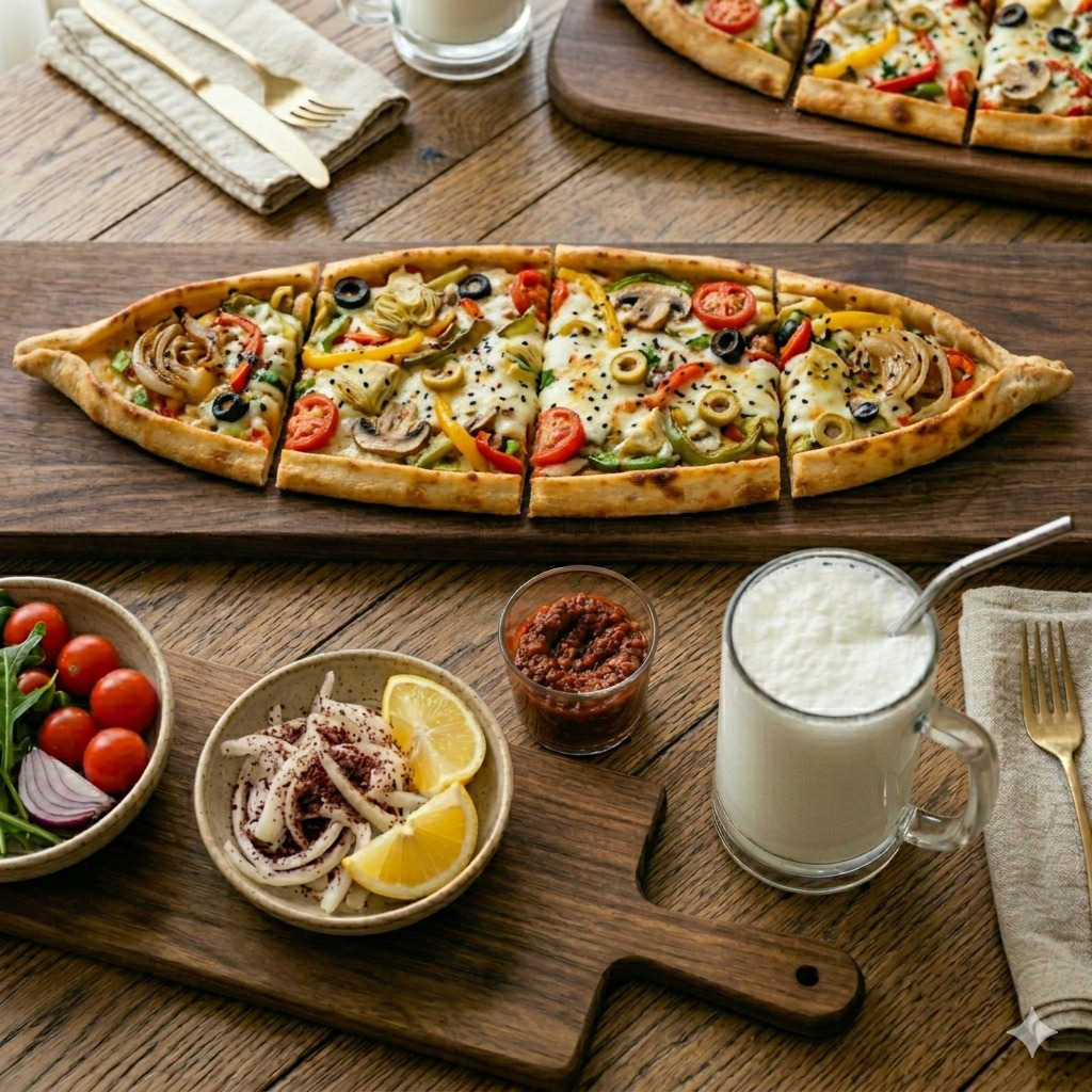 Veggie Pide