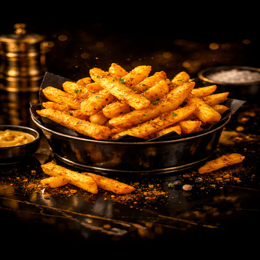 Baharatlı Patates Kızartması (200 Gr)