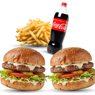 2'li Classic Burger Menü