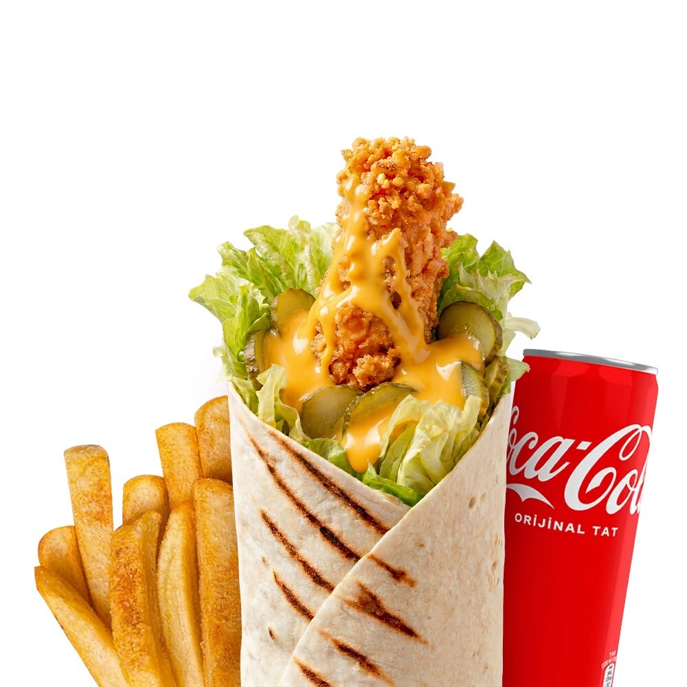 Cheddar Roll Menü