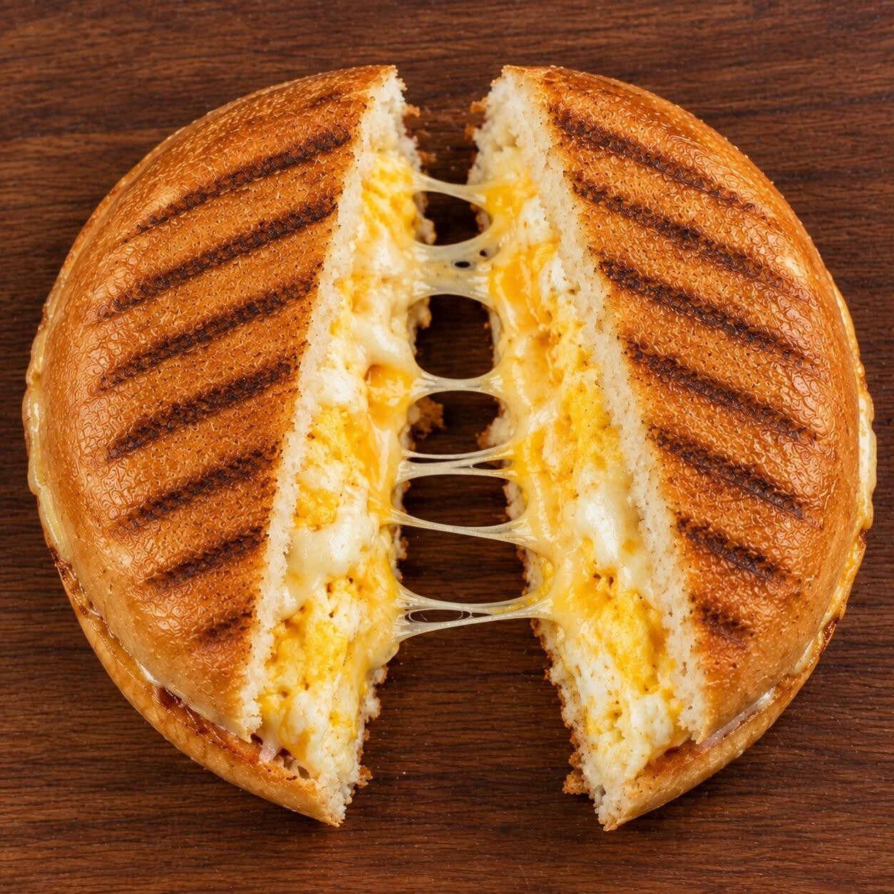 Double Kaşarlı Yumurtalı Tost