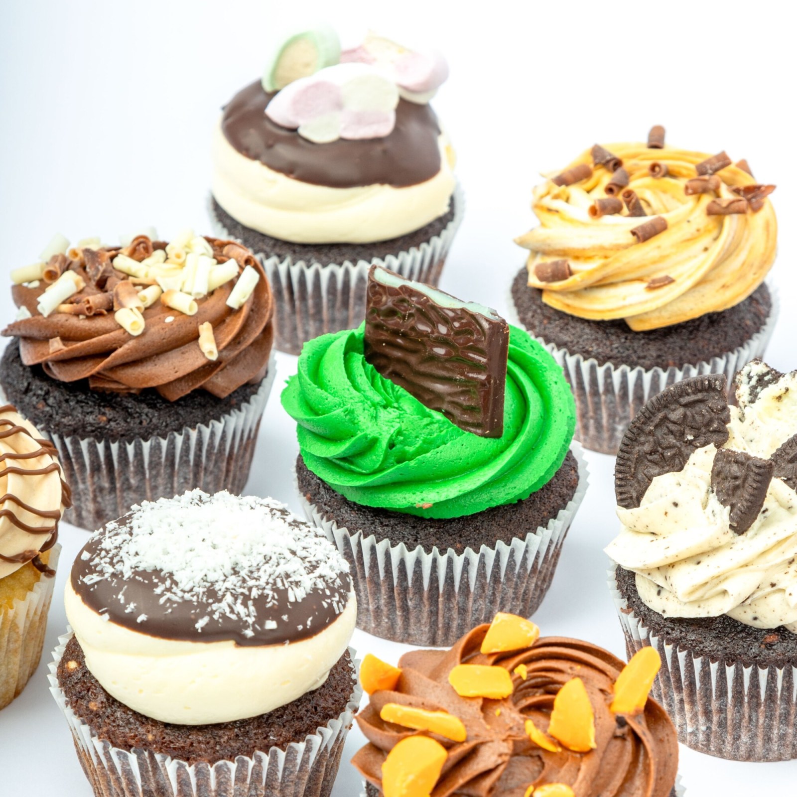 Mini Hot Chocolate Cupcake