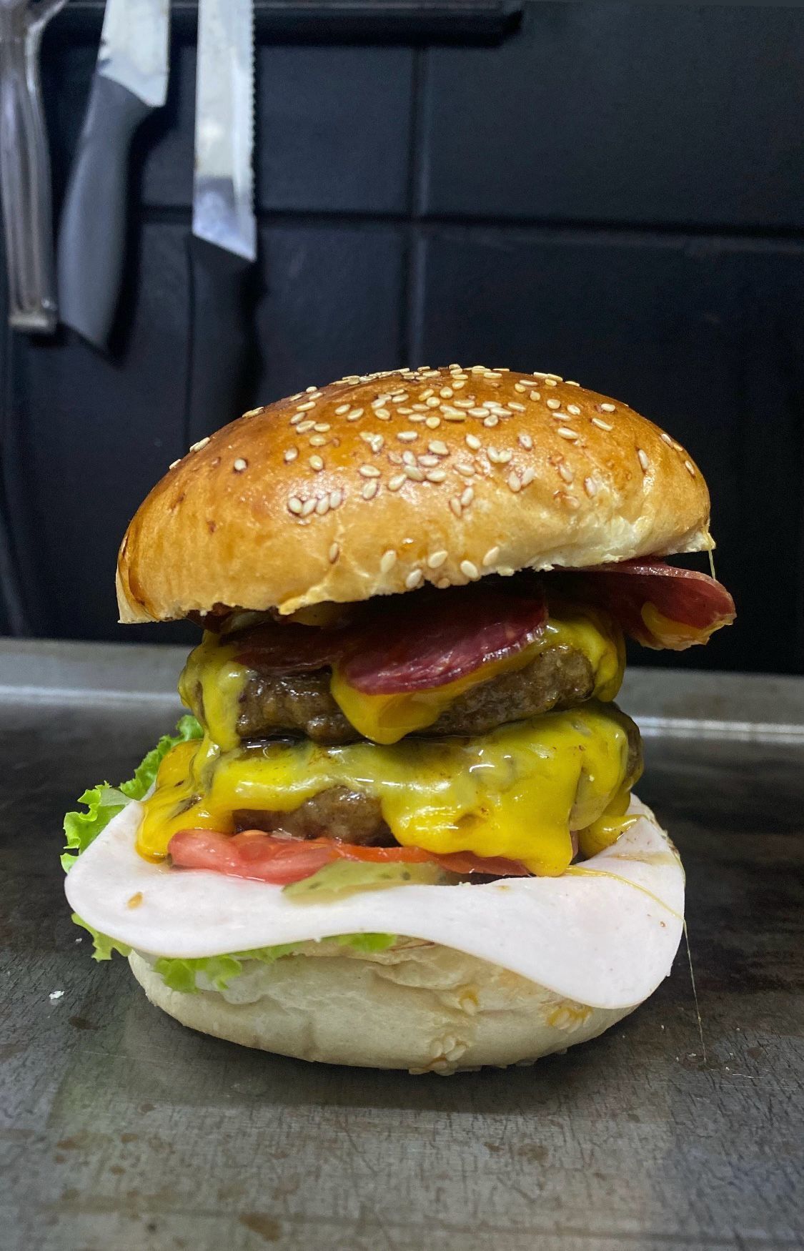 Cheese Burger (200 Gr)