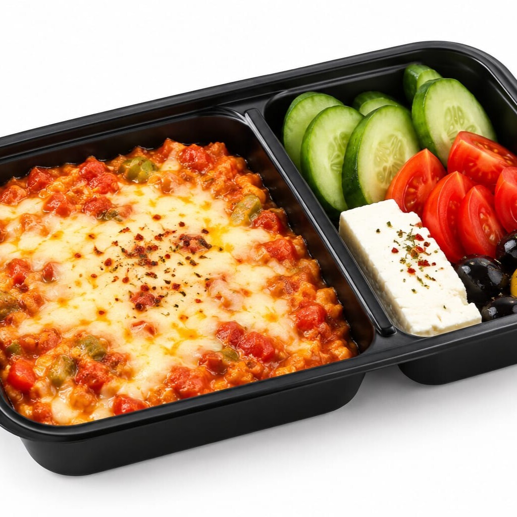 Kaşarlı Menemen Tabağı