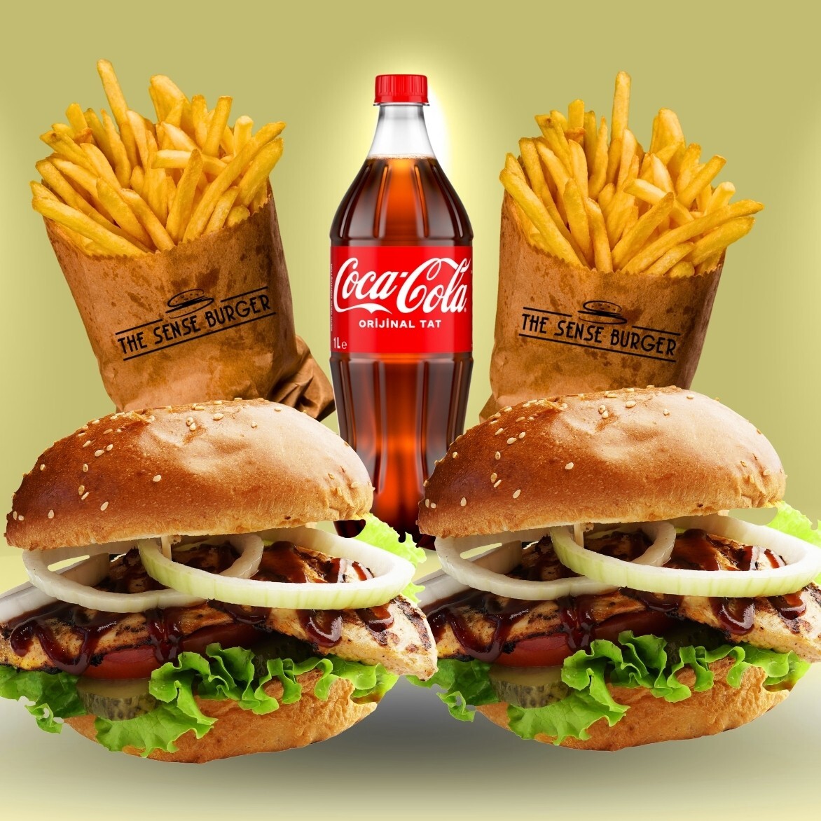 2'li Chicken Burger Menü