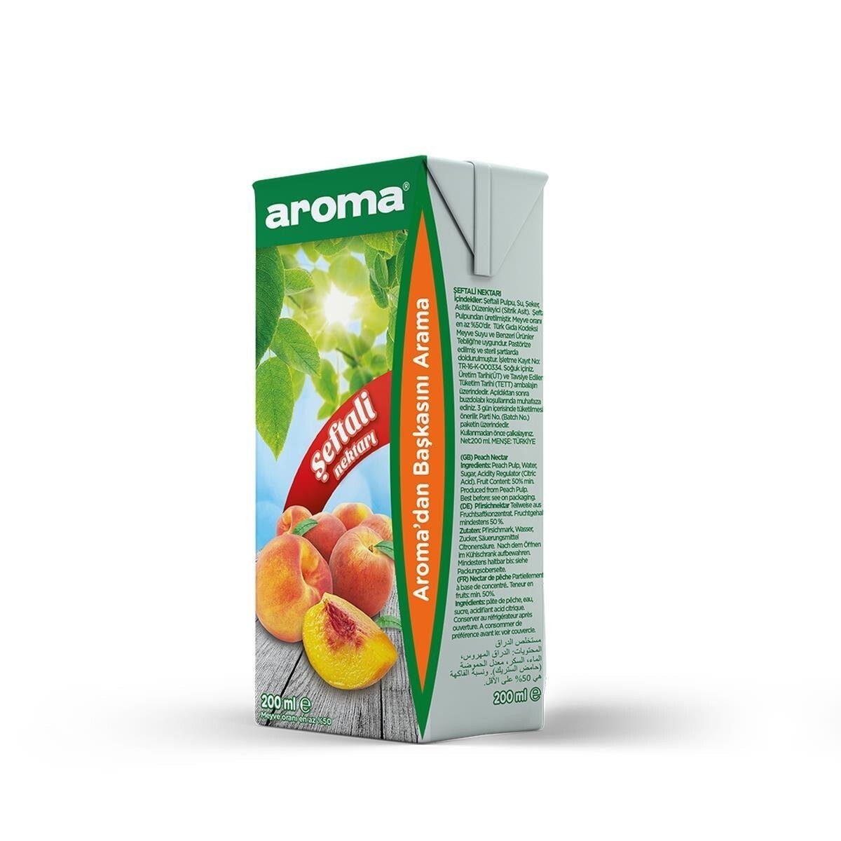 Aroma Meyve Suyu Şeftali