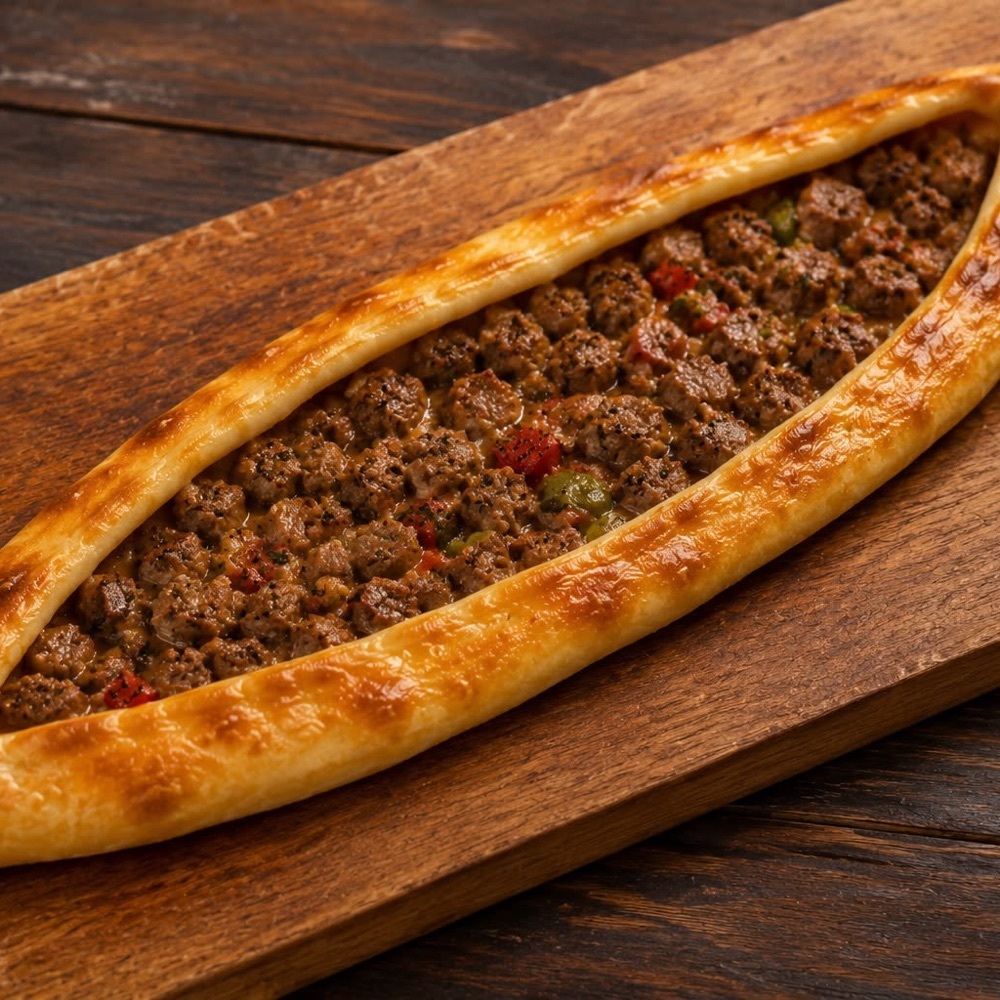 2'li Kuşbaşılı Pide Menü