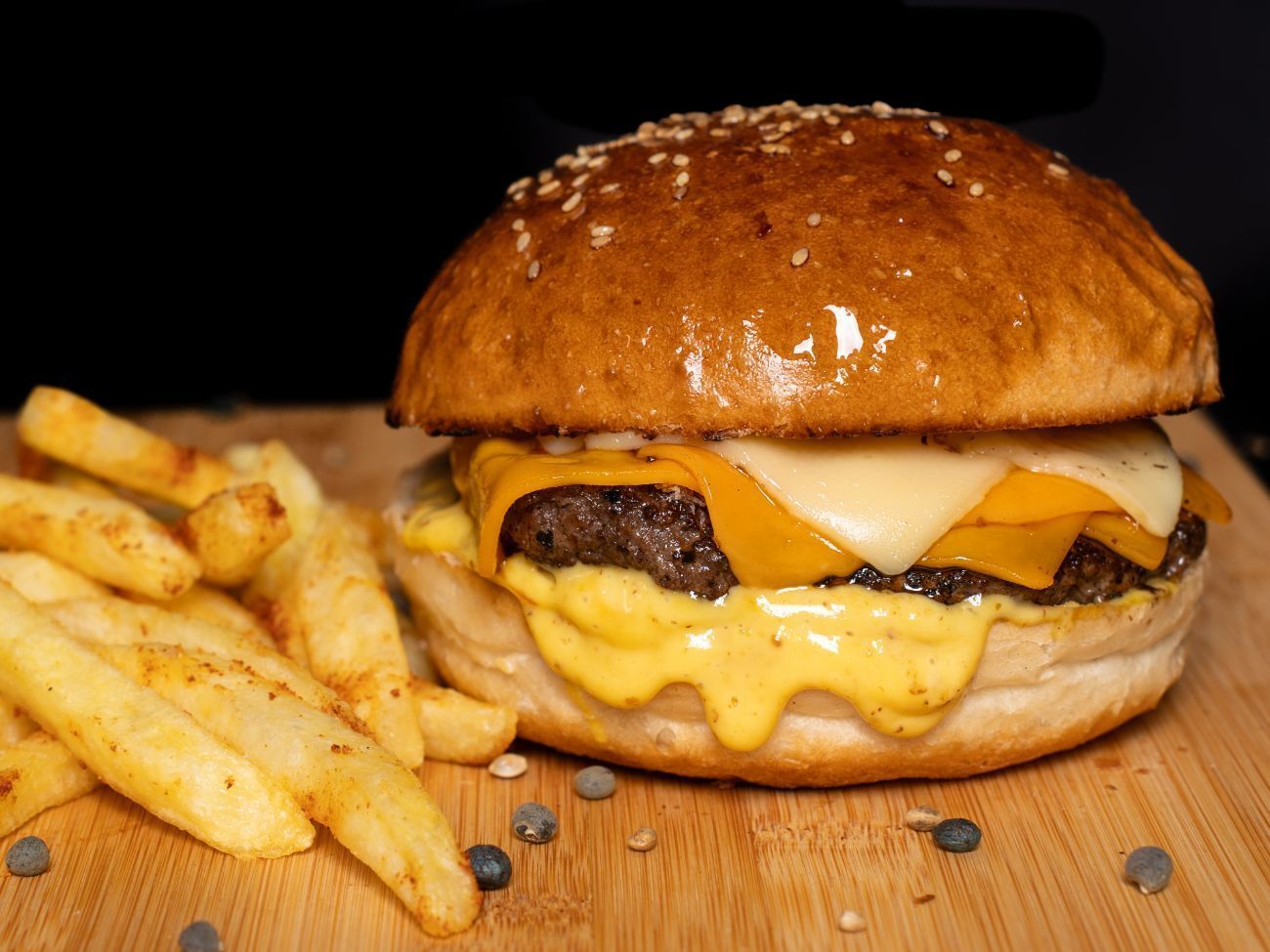 Blue Galaxy Burger
