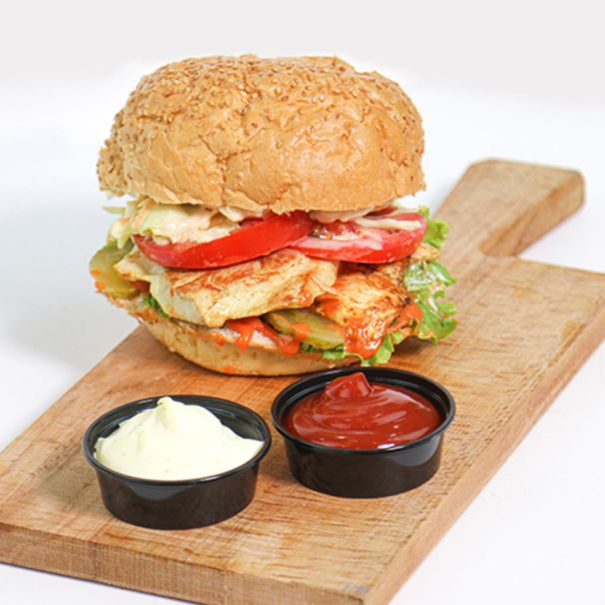 Tavuk Cheeseburger