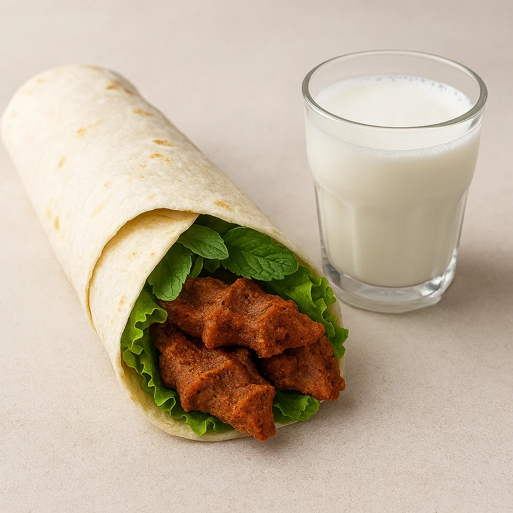Mega Dürüm Çiğ Köfte Menü