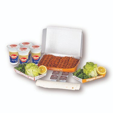 Aile Paketi Menü (4 - 5 Kişilik) 1 kg + 4 Adet Ayran 17 cl