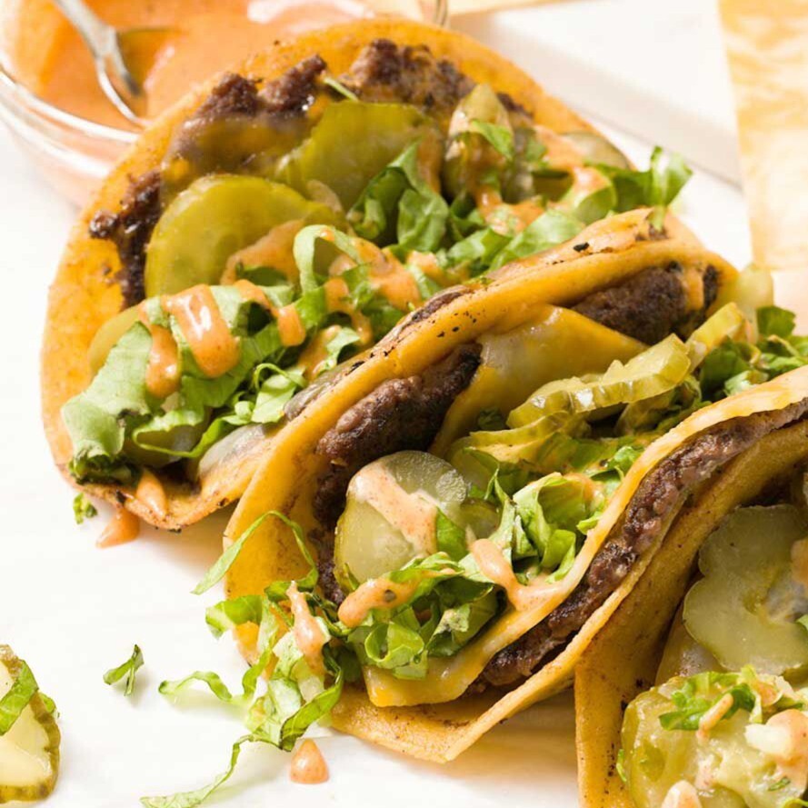 Klasik Smash Taco