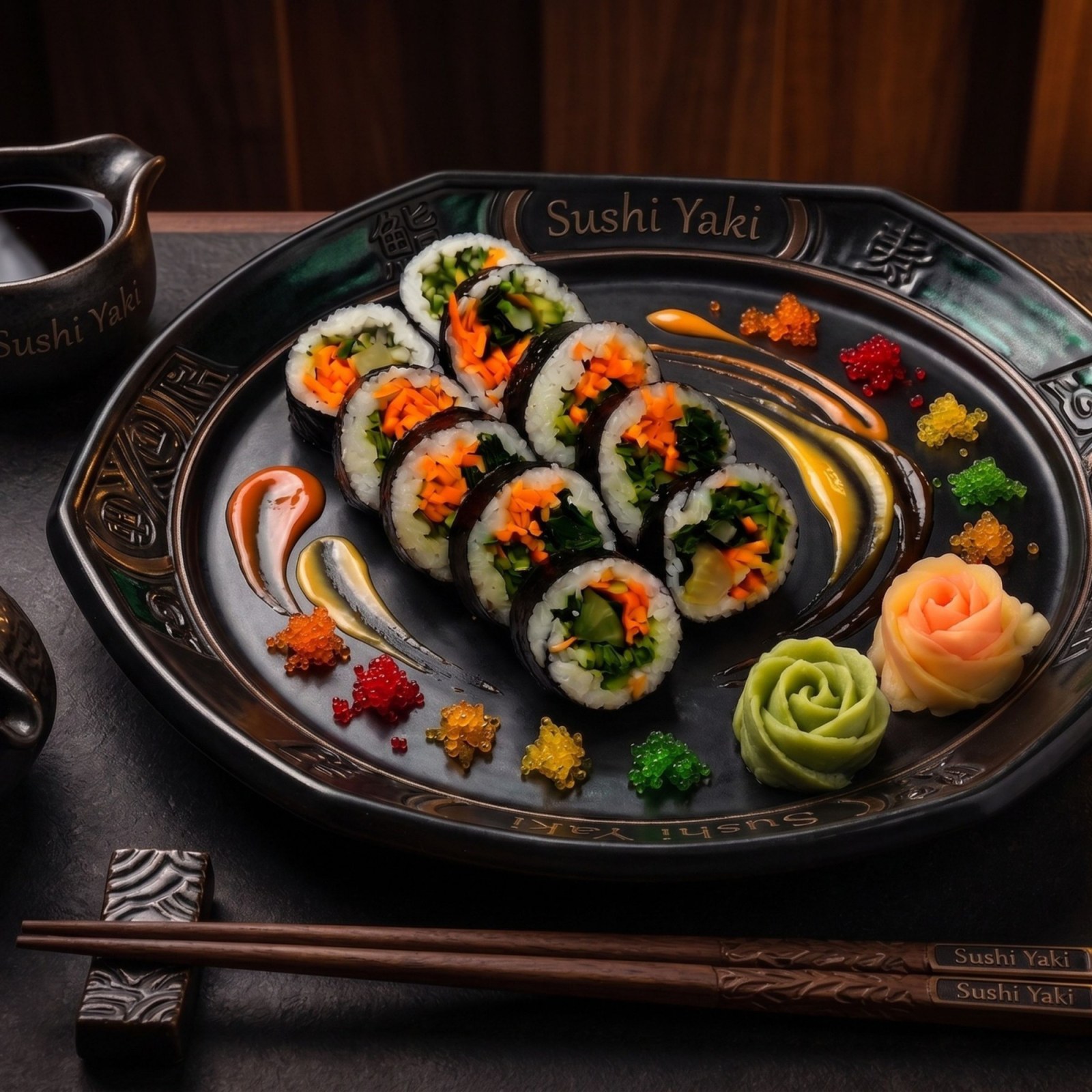 140- Tiger Kimbap (Acılı) (10 Pcs.)