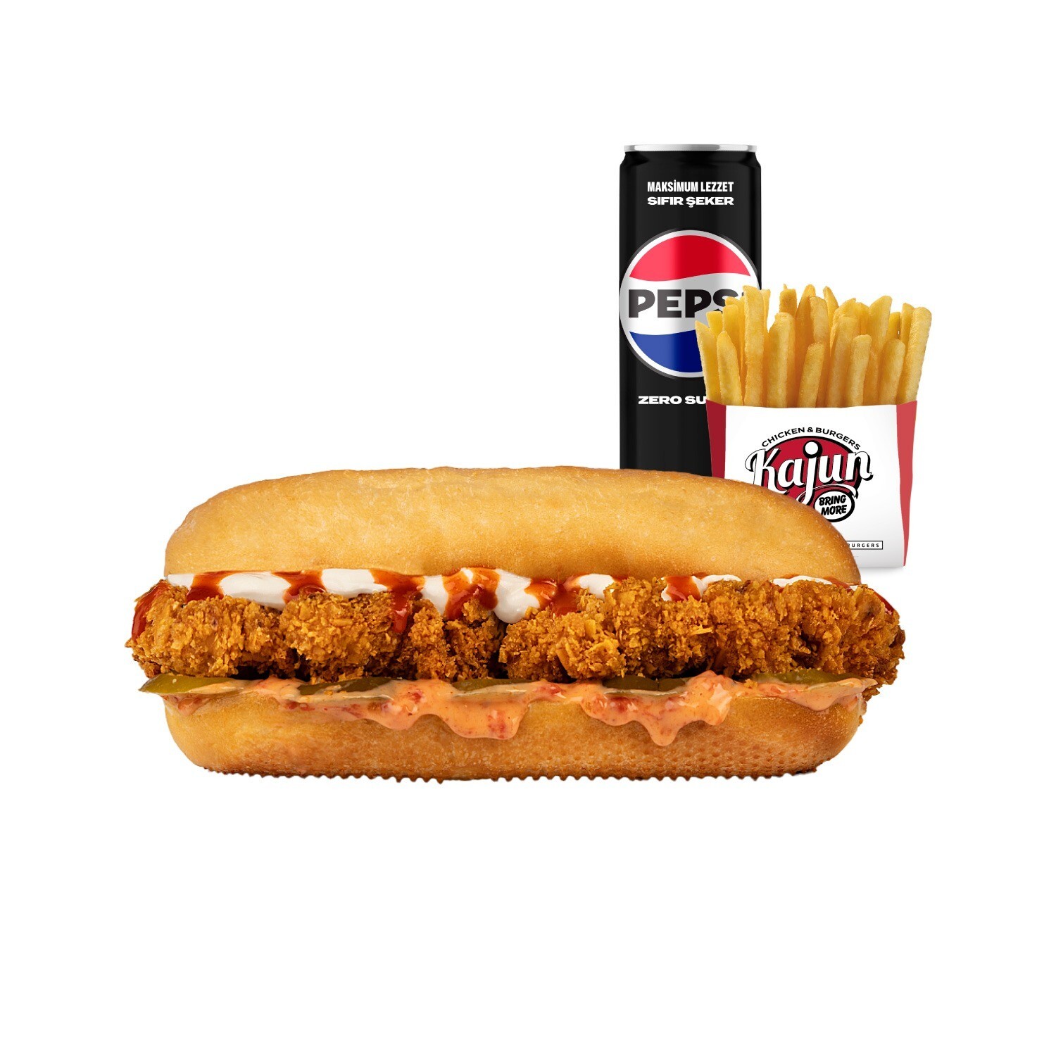 Chicken Hot Dog (Acılı) Sandviçler