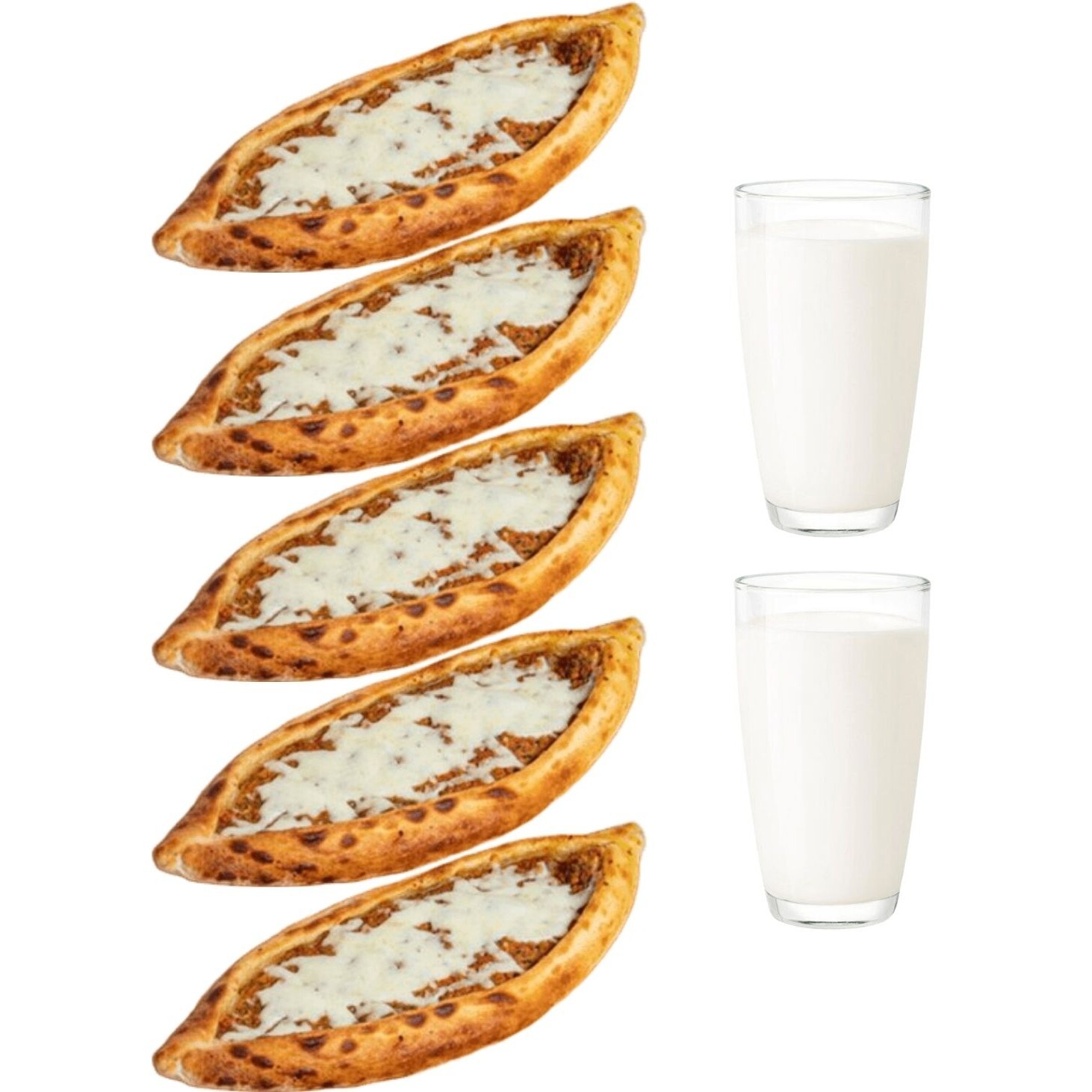 5 'Li Kıymalı Kaşarlı Cantık Menü