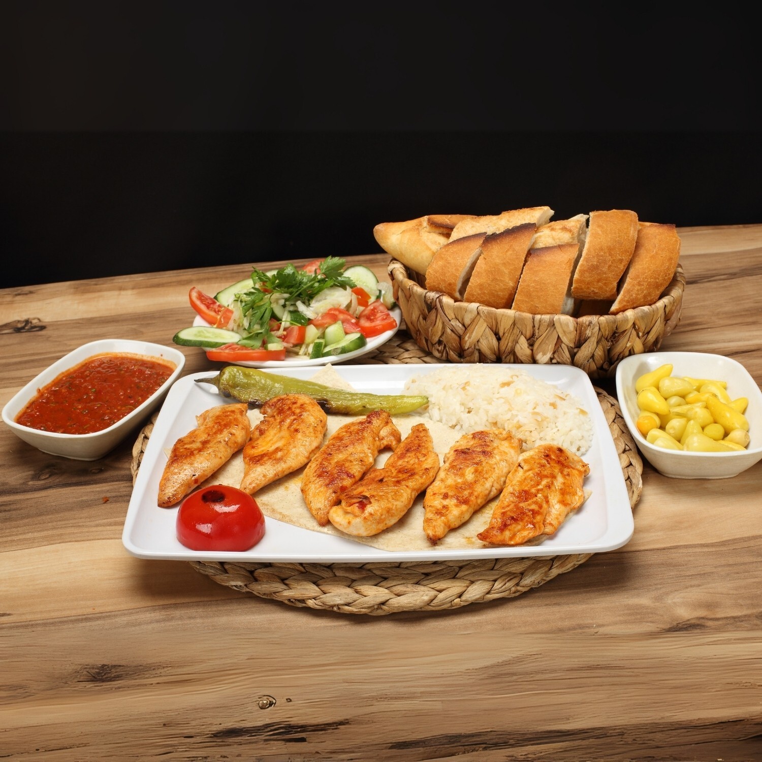 Tavuk Bonfile Tam Porsiyon (350 gr.)