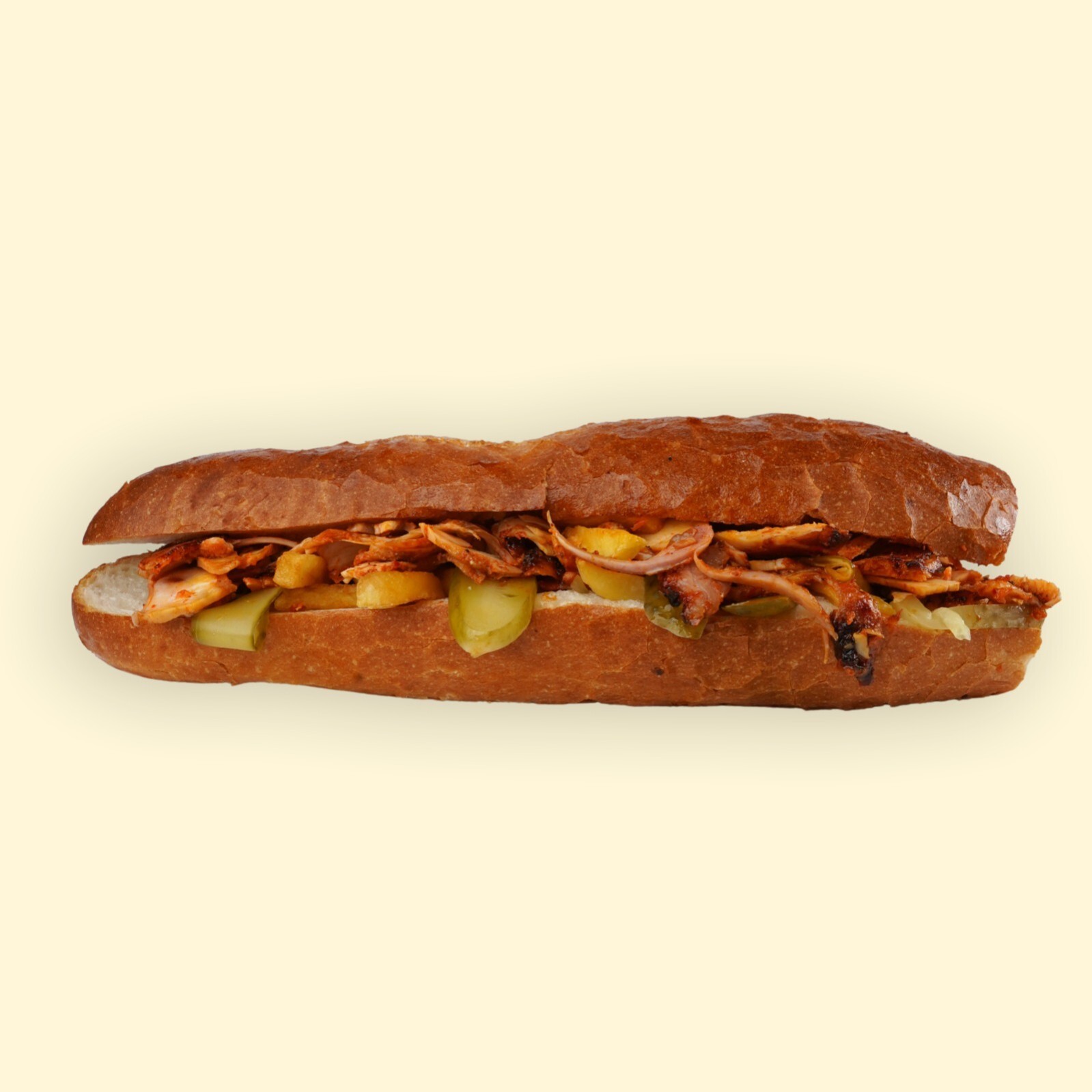 Üç Çeyrek Ekmek Tavuk Döner (100 gr)