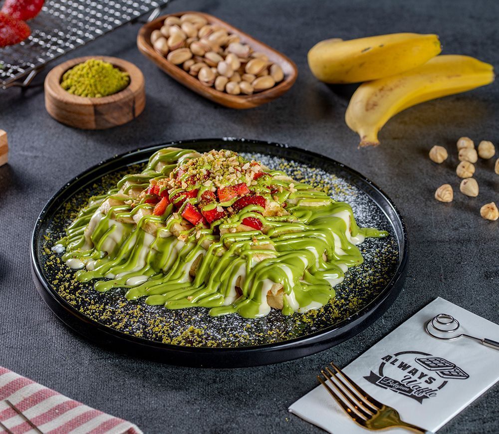 Fıstık Şöleni Waffle (2 kişilik)