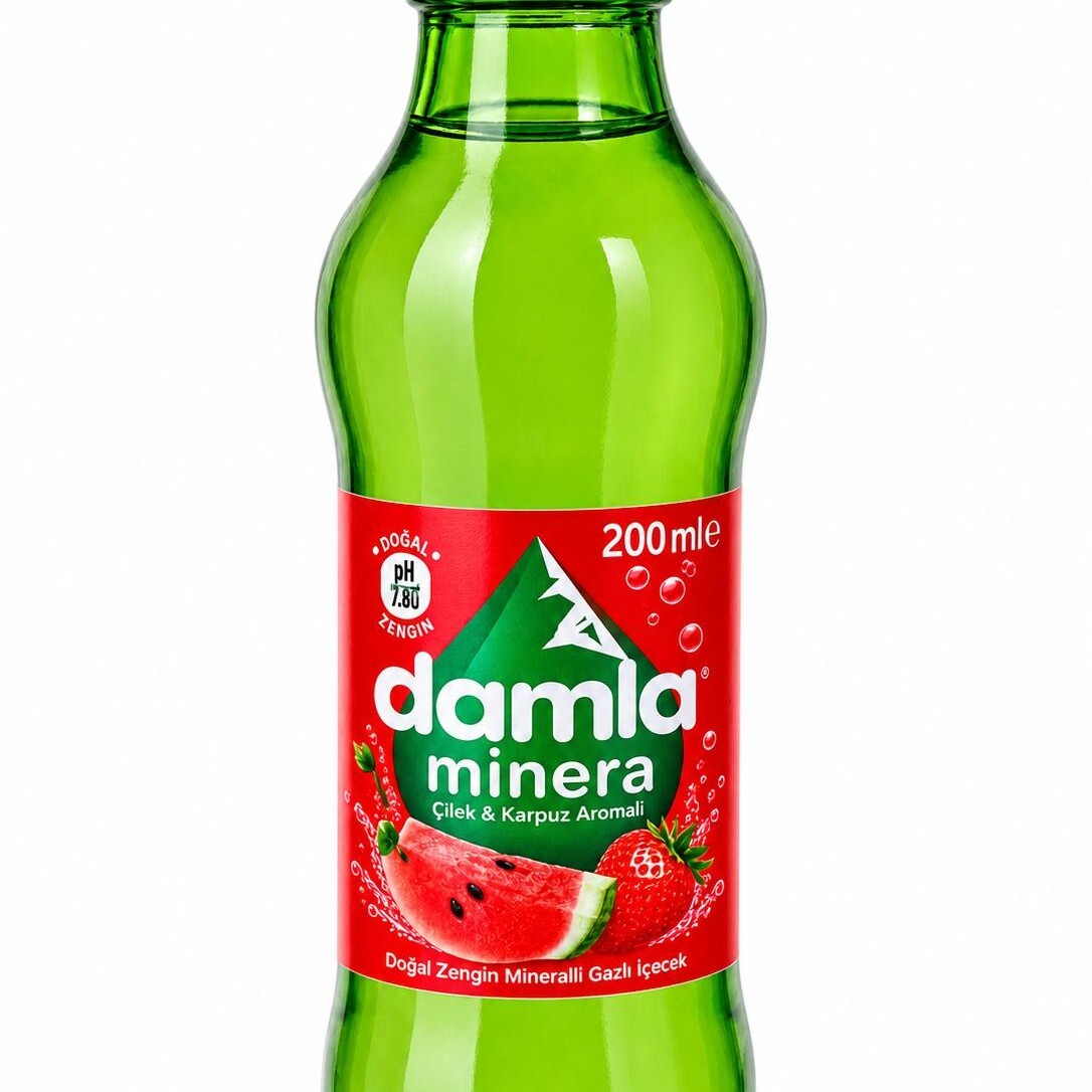 Damla Karpuz Çilek 200 ml