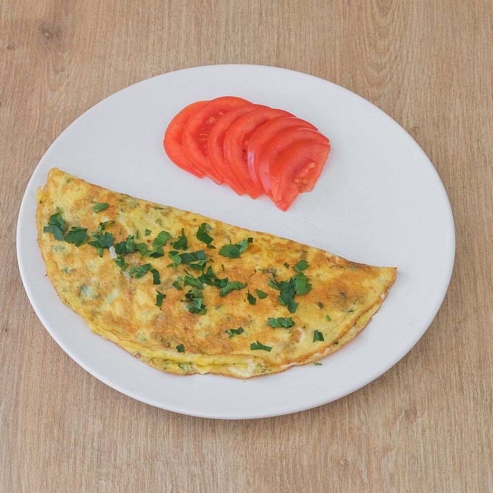 Ispanaklı Omlet