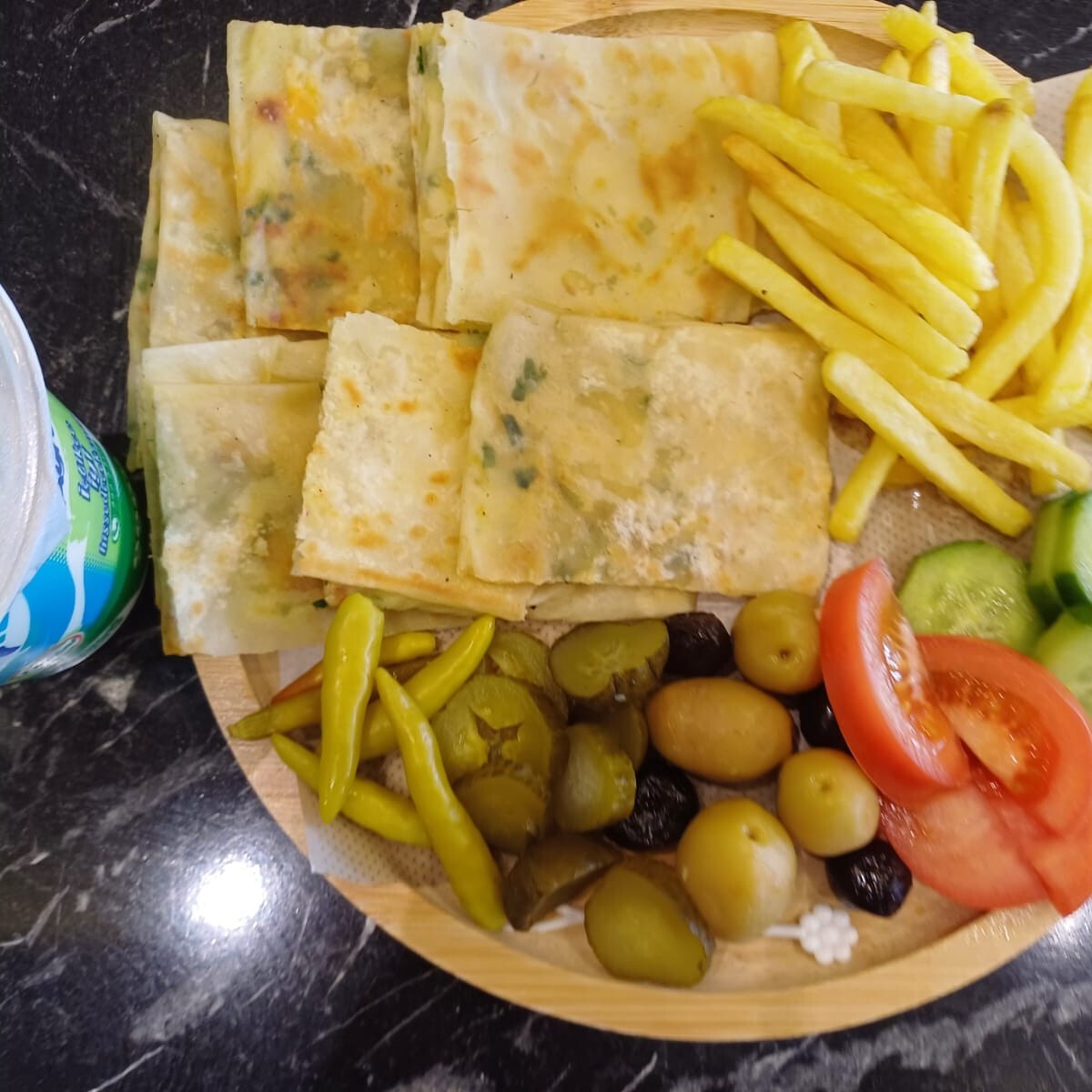 Hakiki Kasap Sucuklu Kaşarlı Gözleme