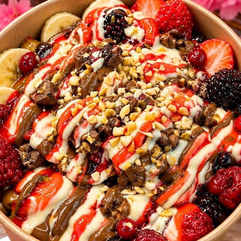 Orman Meyveli Kova Waffle