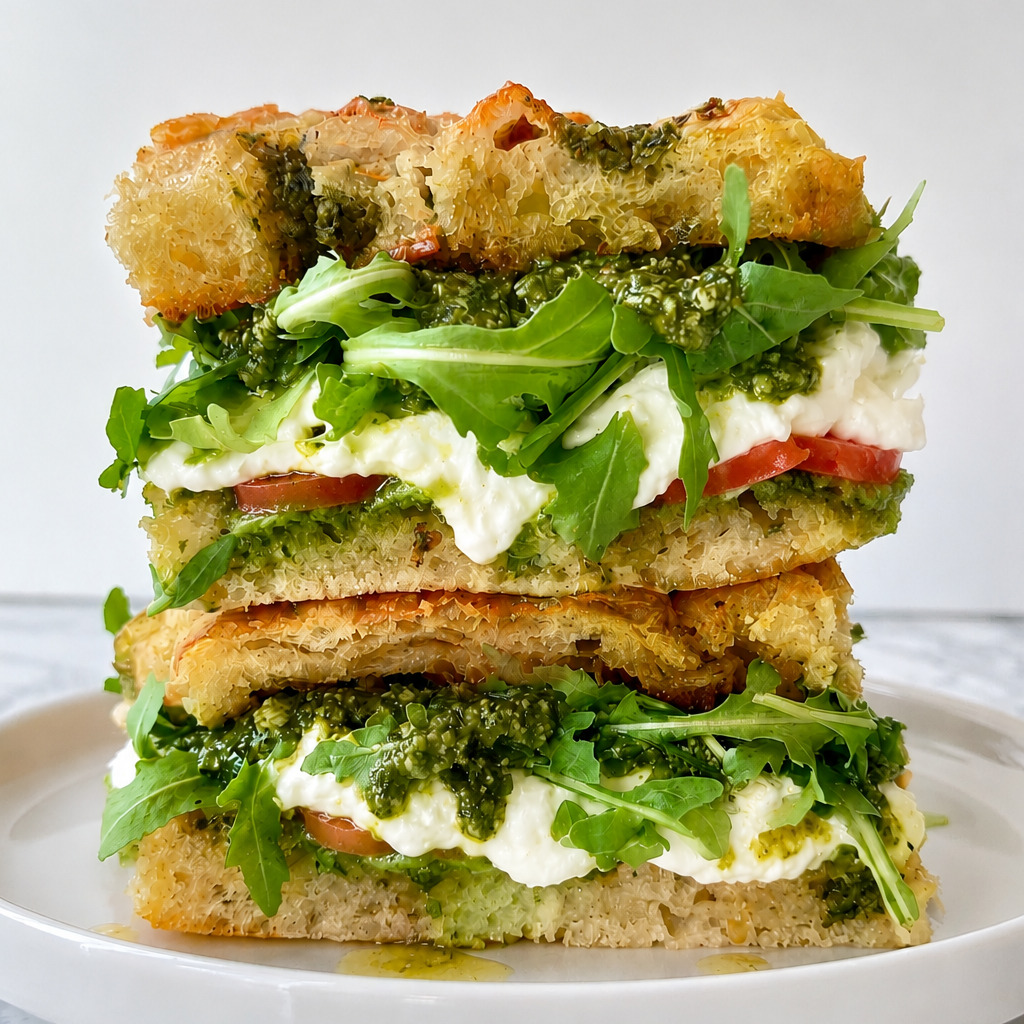 Focaccia Italian Sandwich