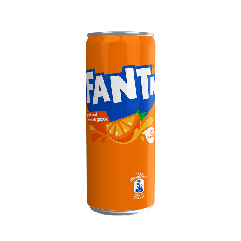Fanta (Kutu) 33 ml.