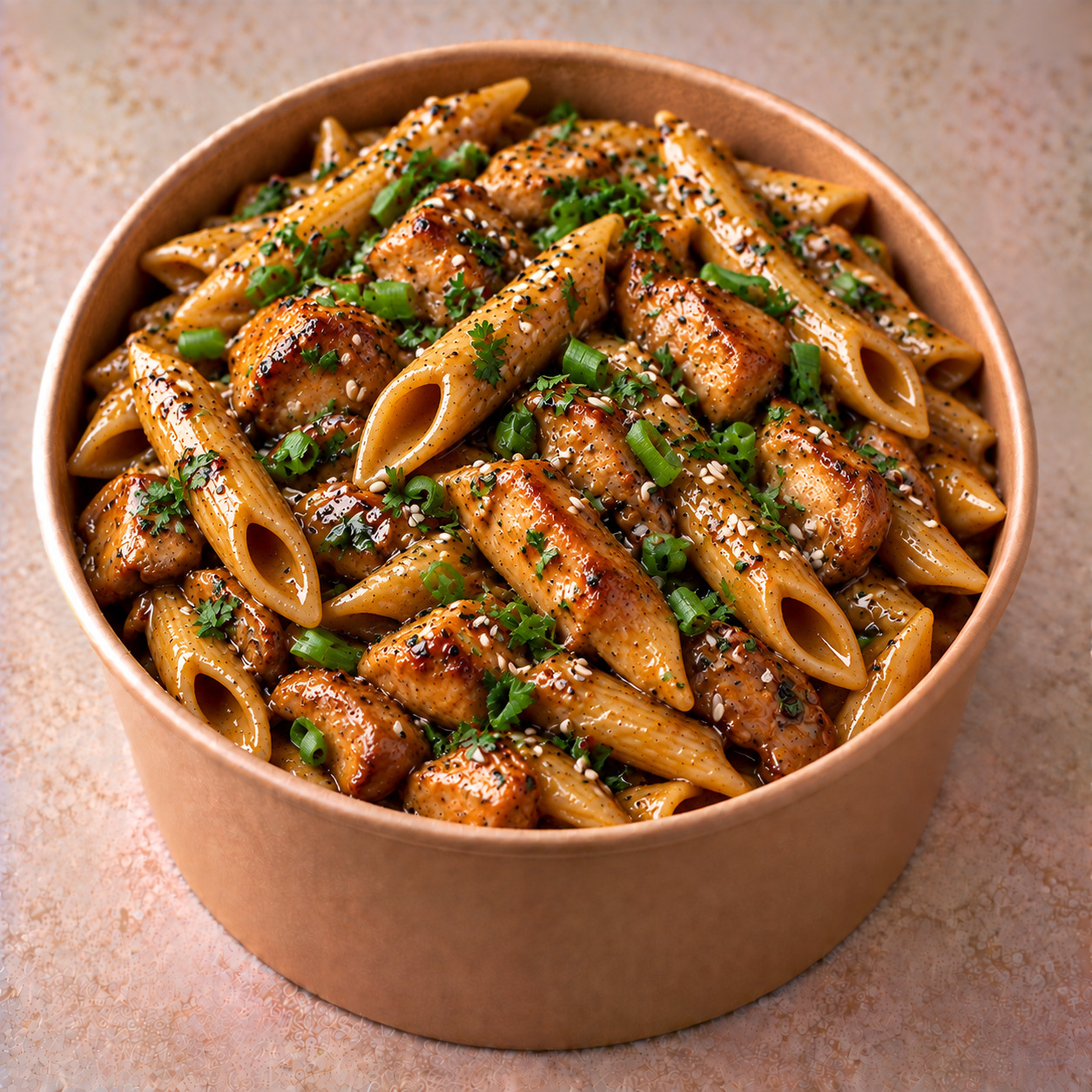Soya Soslu Tavuklu Penne