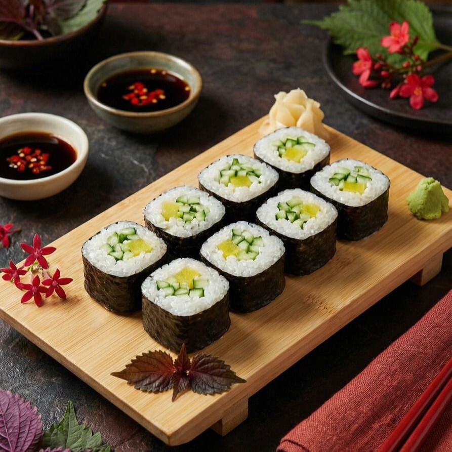 Vegeterian Maki (8 Pcs.)