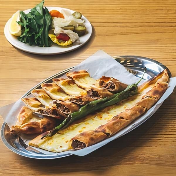 Çift Okka 3 Pide (Açık) +Coca Cola 330 ml
