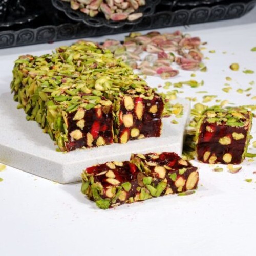 Fıstıklı Narlı Lokum (500 Gr)