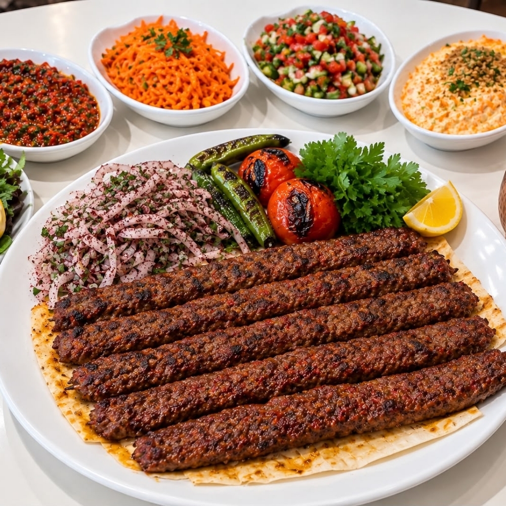 1 Kğ Adana Kebap servis