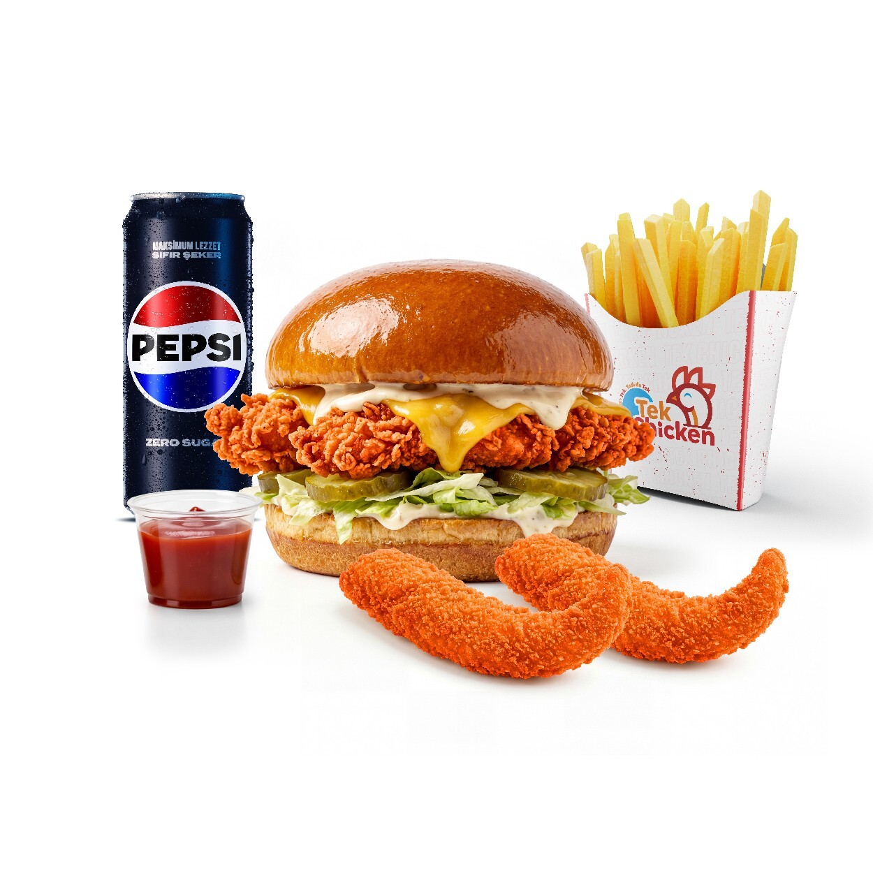 Level 4 Acılı Burger