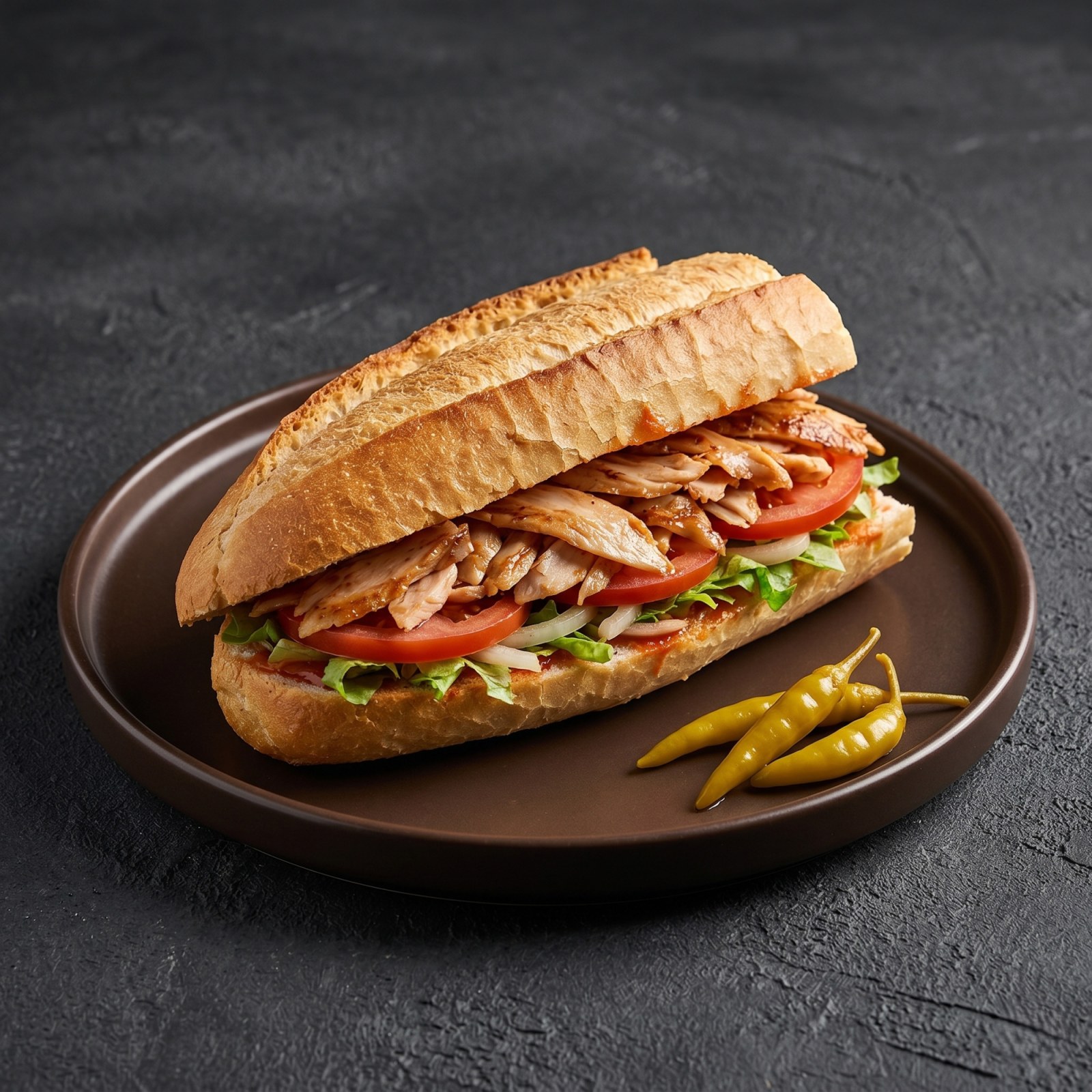 Yarım Ekmek Arası Tavuk Döner (100 gr.)