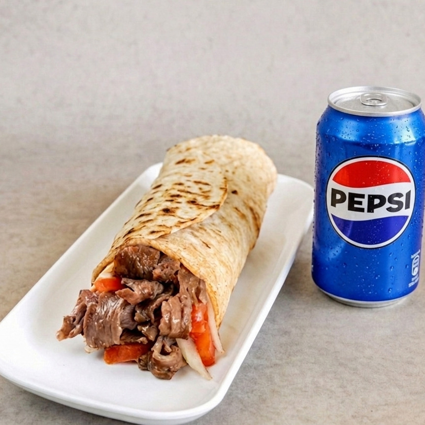 Et Dürüm Menü 4 (150 gr)