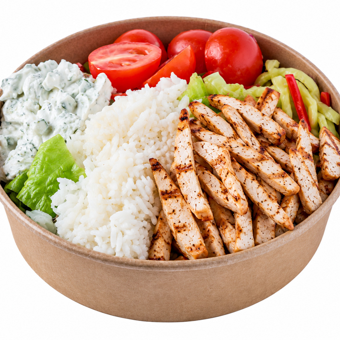 Dağ Kekikli Tavuk Bowl + Coca-Cola (33 cl.)