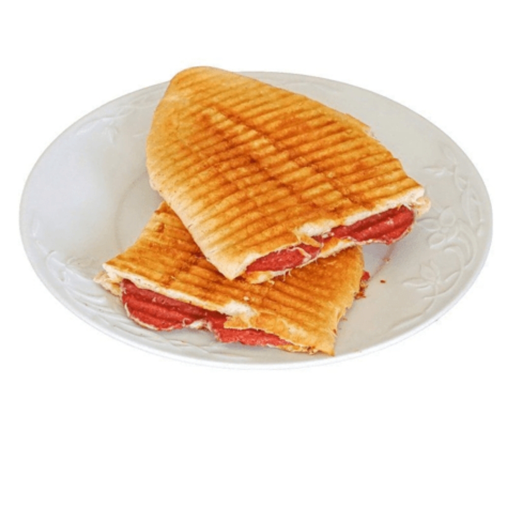 Sucuklu Kaşarlı Tost (Yarım Ekmek)