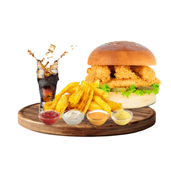 Chicken Burger Menü
