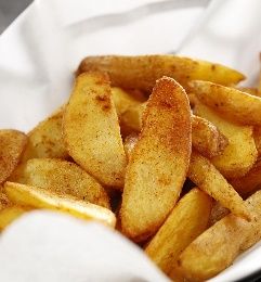 Elma Dilim Patates Kızartması