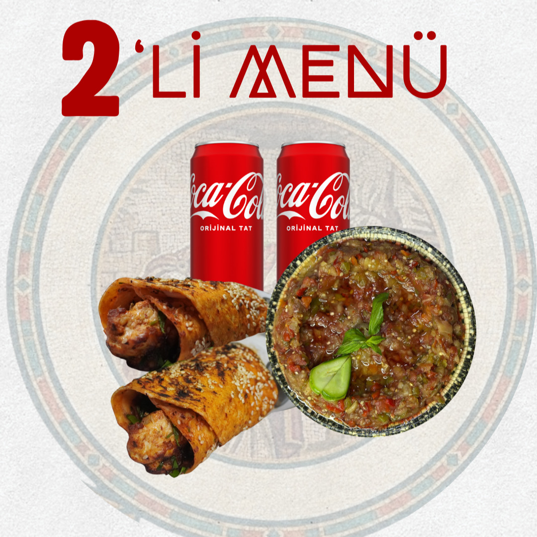 2'li Tavuk Şiş Menü
