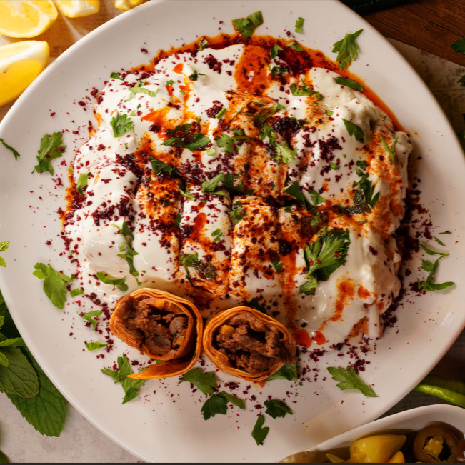 Yoğurtlu Et Tantuni