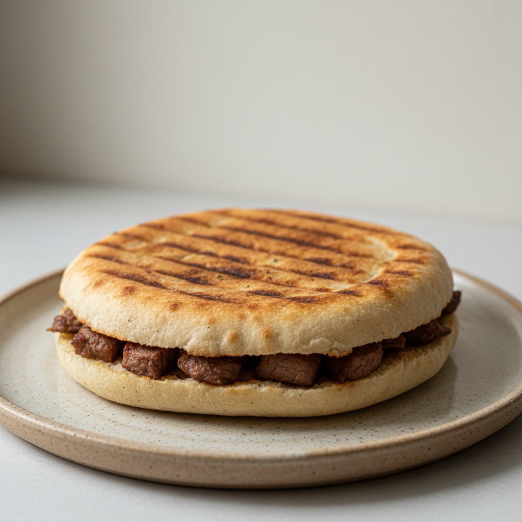 Tost Ekmeği Kavurma kaşarlı