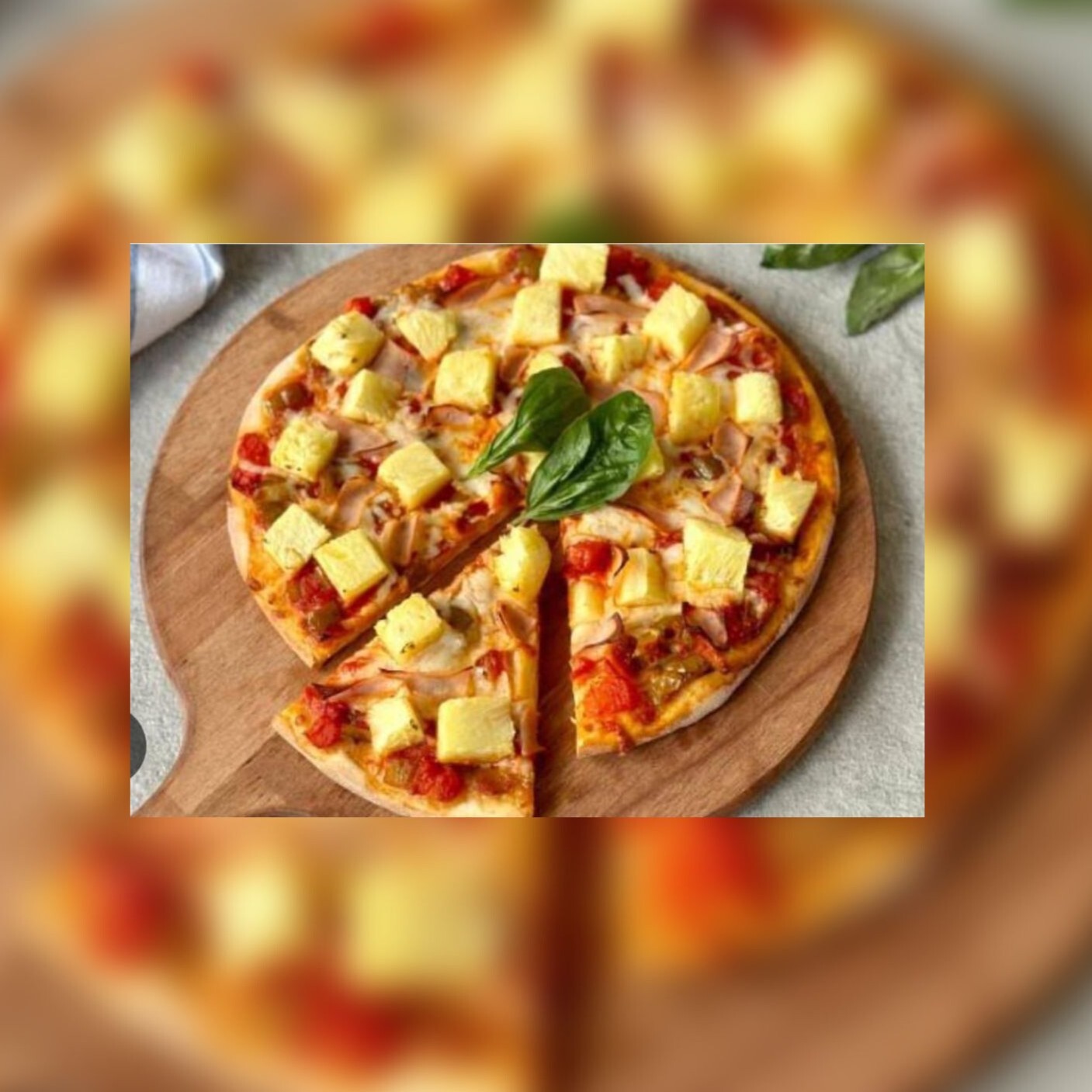Klasik Hawaii Pizza