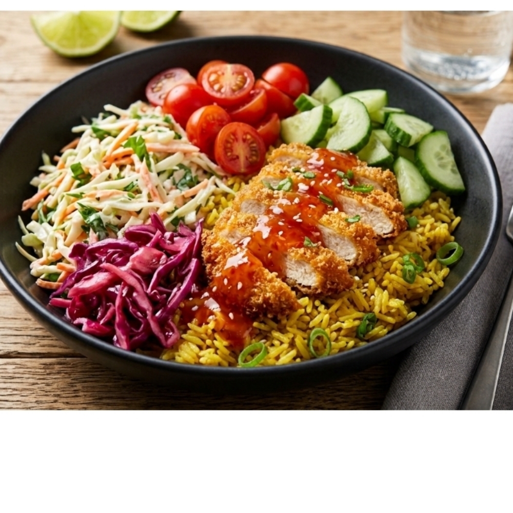 Tatlı Ekşi Soslu Bowl