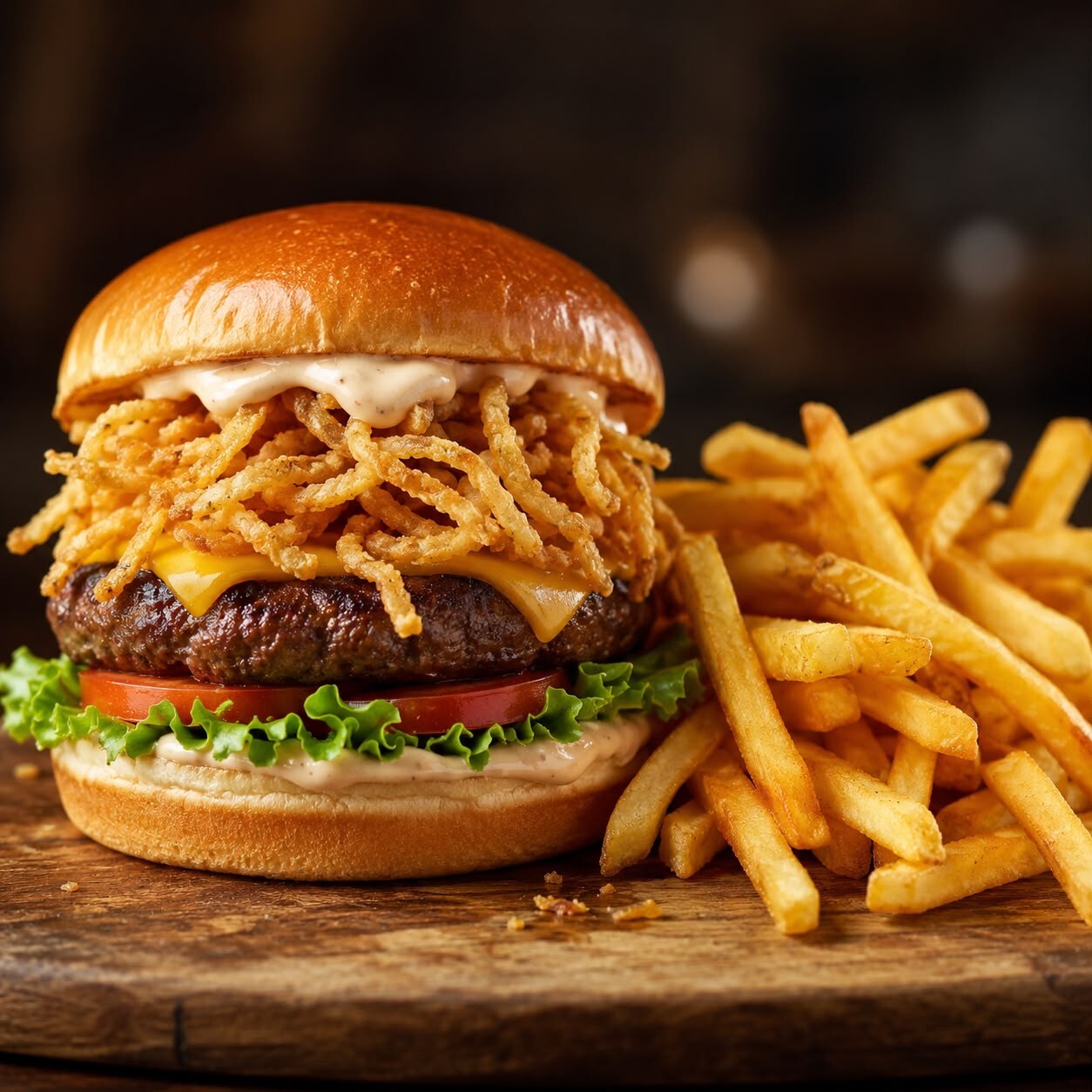 Çıtır Soğanlı Burger