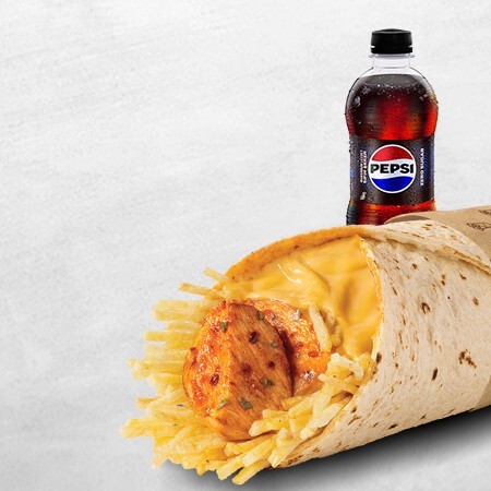 Cheddar Lezzetli Tavuk Menü