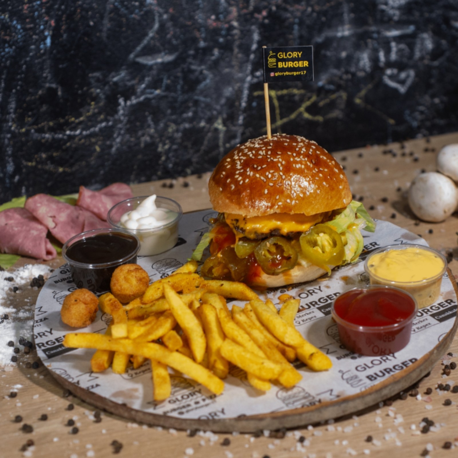 Glory Nes Burger (Acılı)