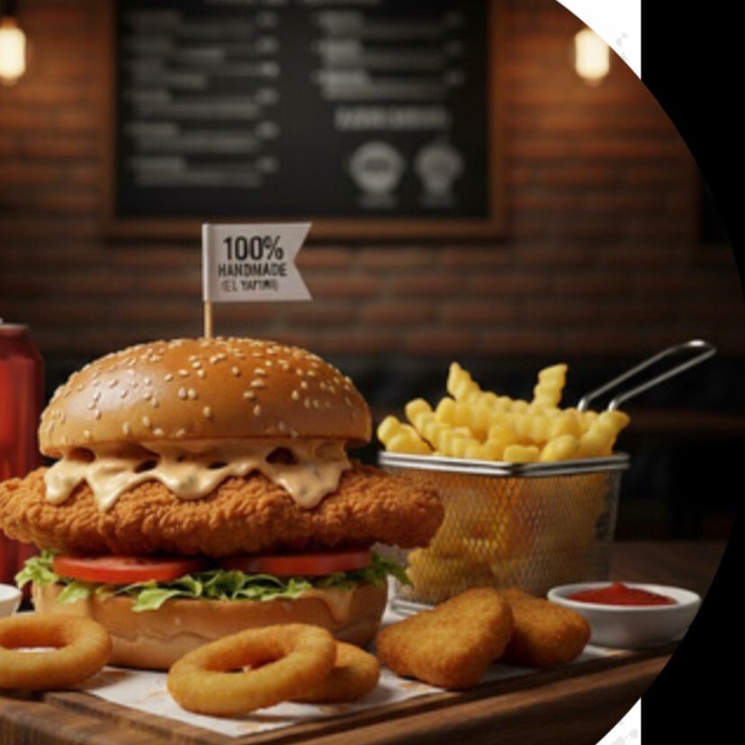 Chicken Cheese Burger